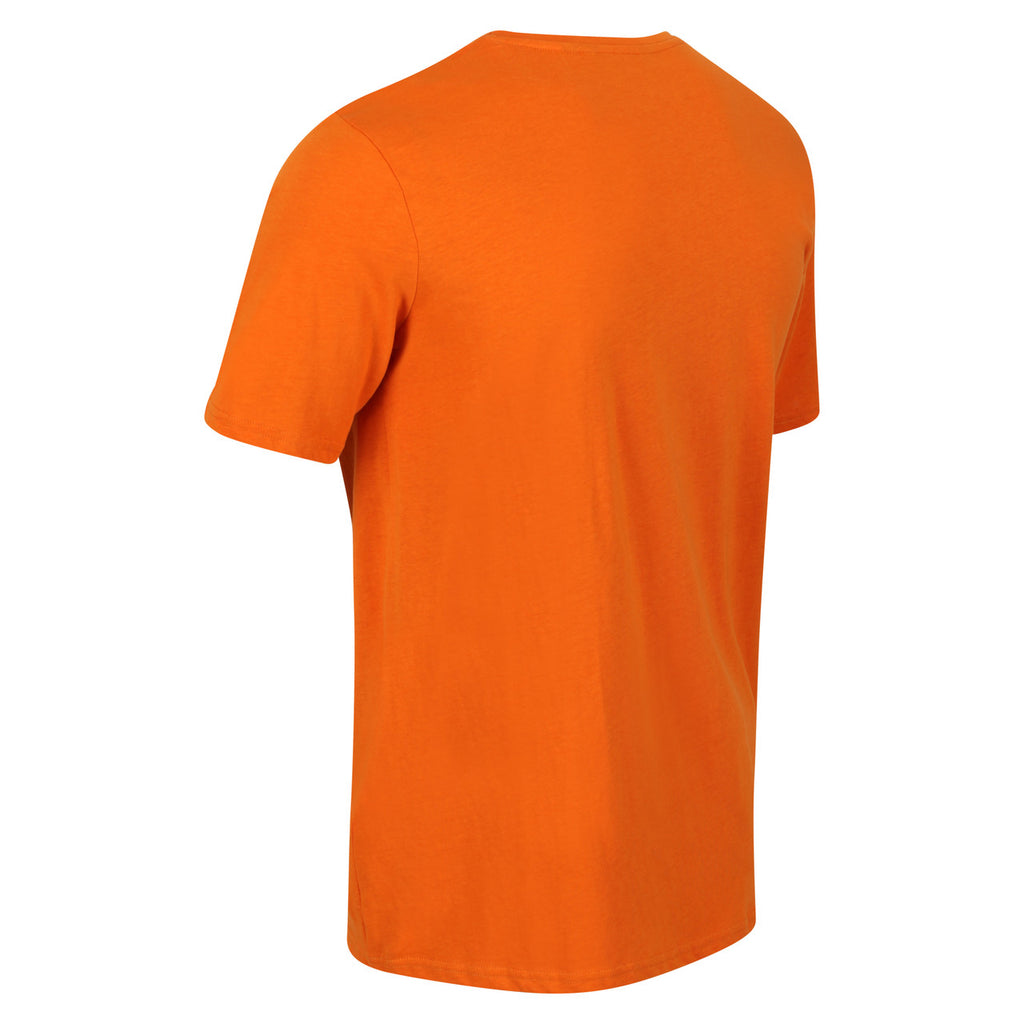 Regatta Tait Men's Crew Top Breathable T Shirt Fox