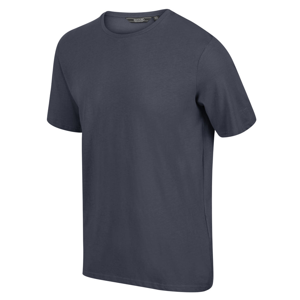 Regatta Tait Men's Crew Top Breathable T Shirt India Grey