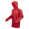 Regatta Men's Pack It Jacket Waterproof Rain Coat Danger Red