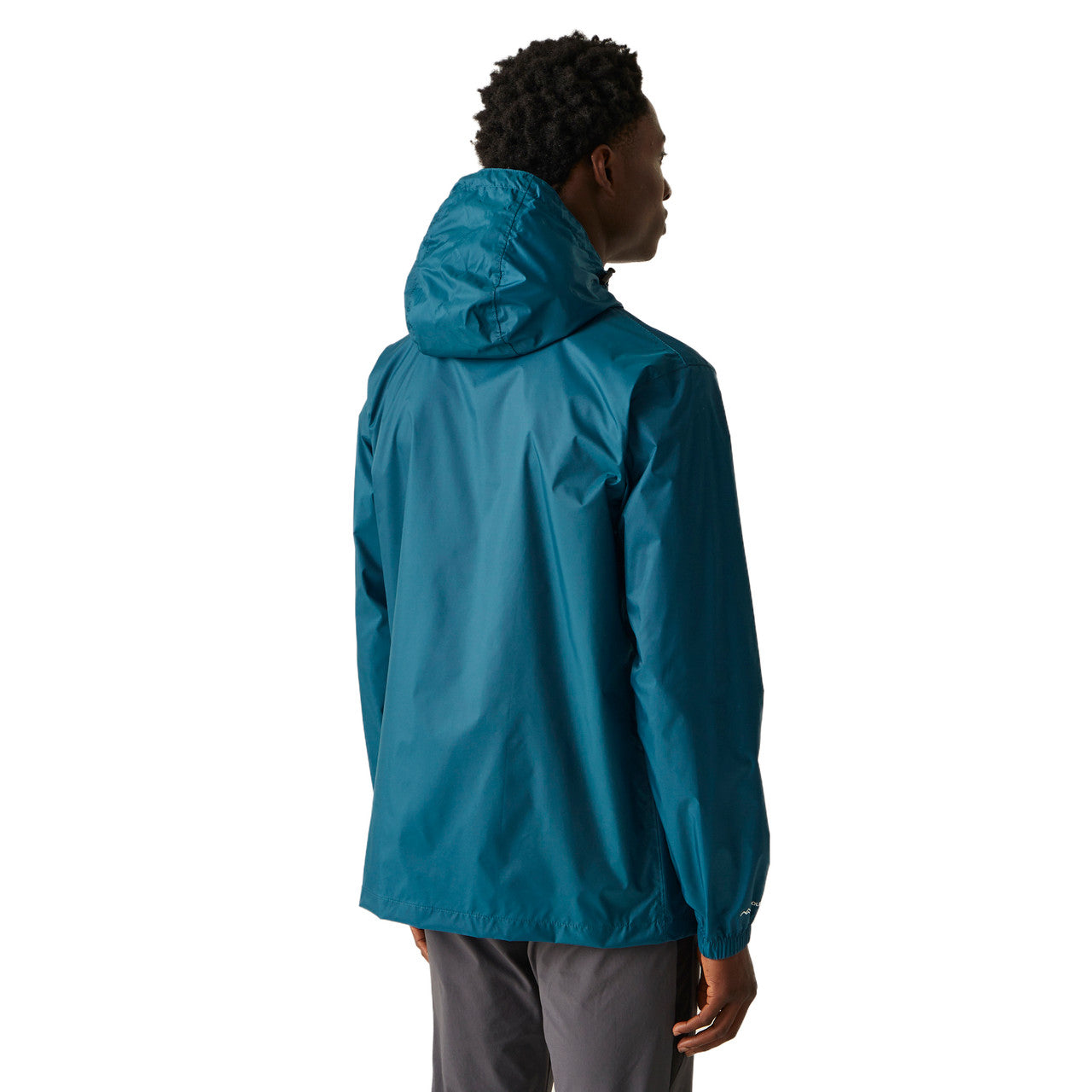 Regatta Men's Pack It Jacket Waterproof Rain Coat Moroccan Blue