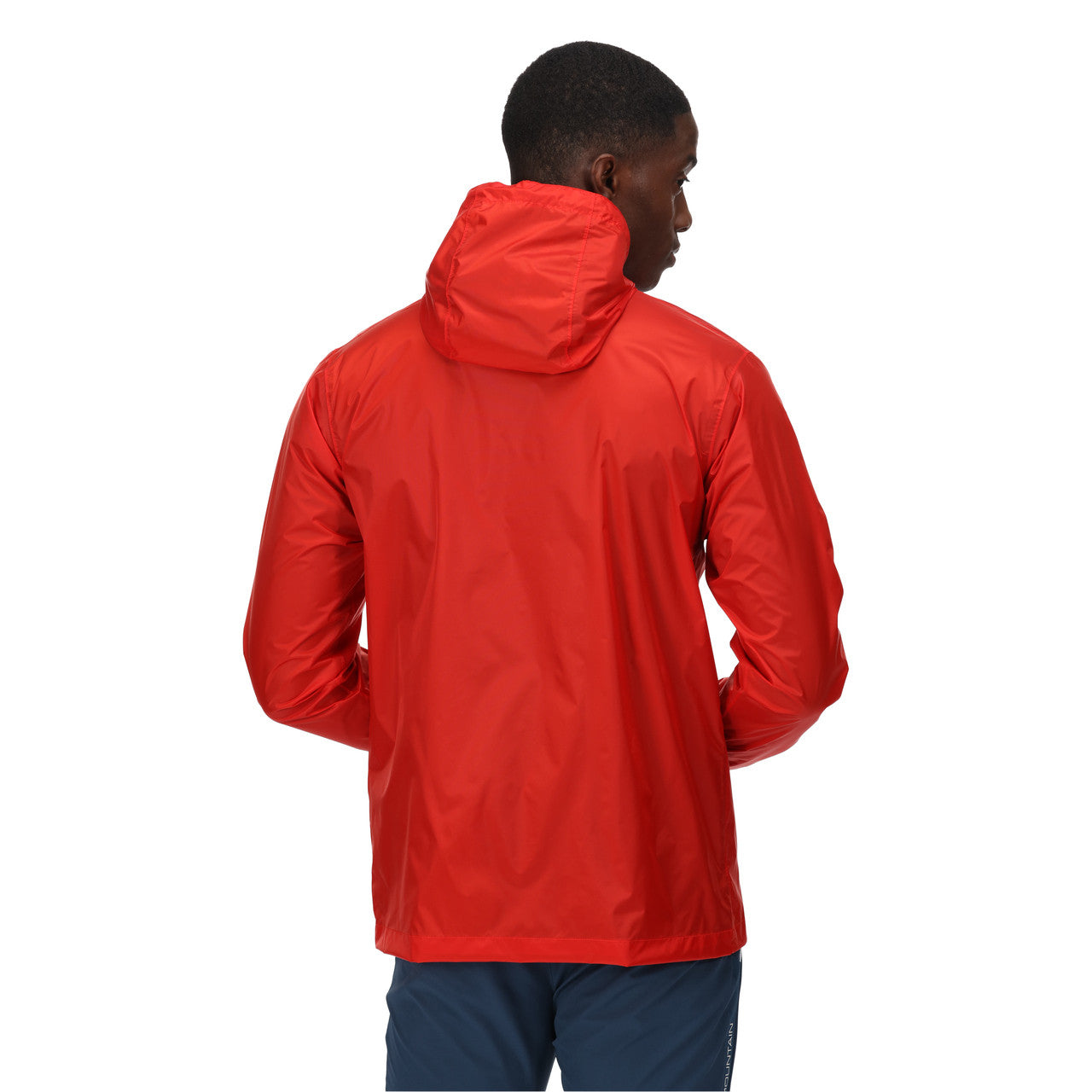 Regatta Men's Pack It Jacket Waterproof Rain Coat Fiery Red