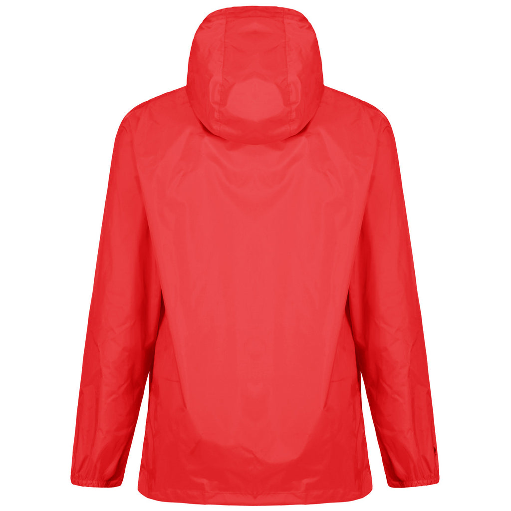 Regatta Men's Pack It Jacket Waterproof Rain Coat Fiery Red