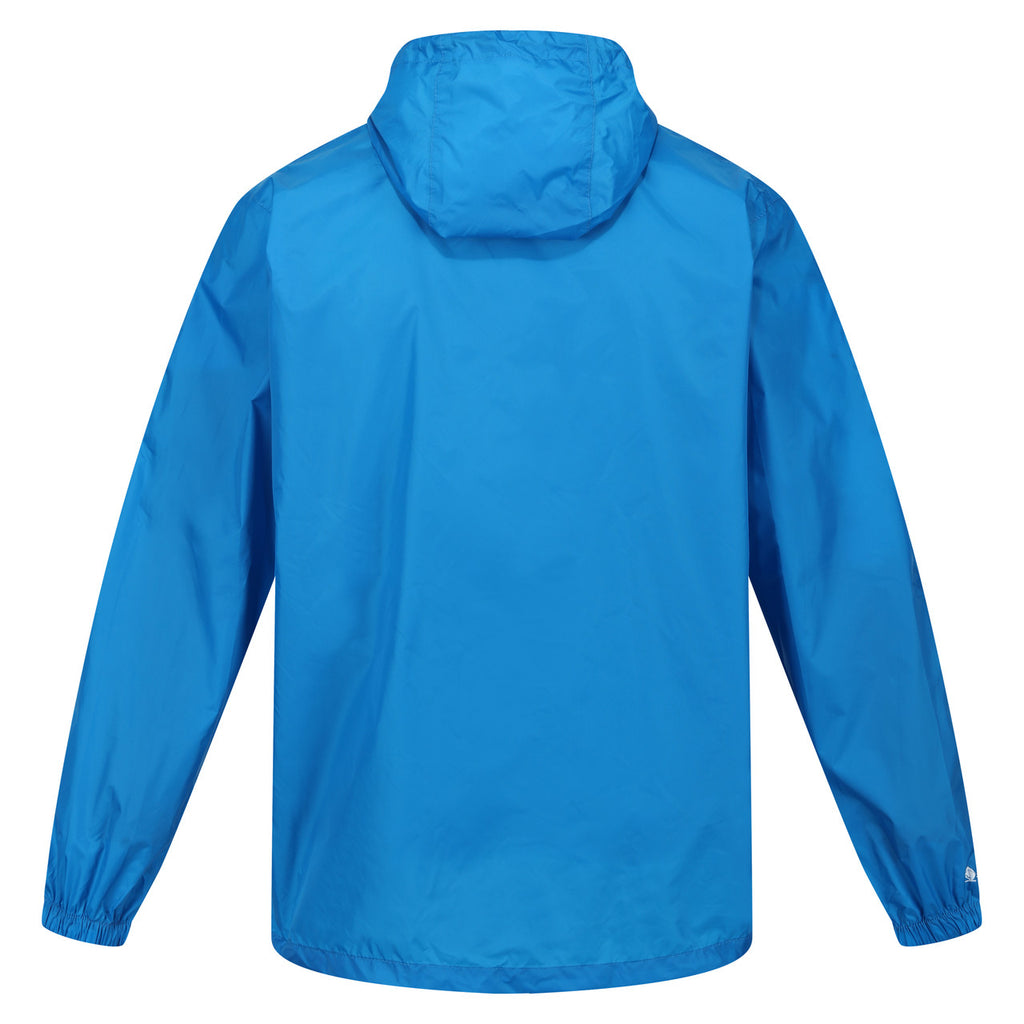 Regatta Men's Pack It Jacket Waterproof Rain Coat Indigo Blue