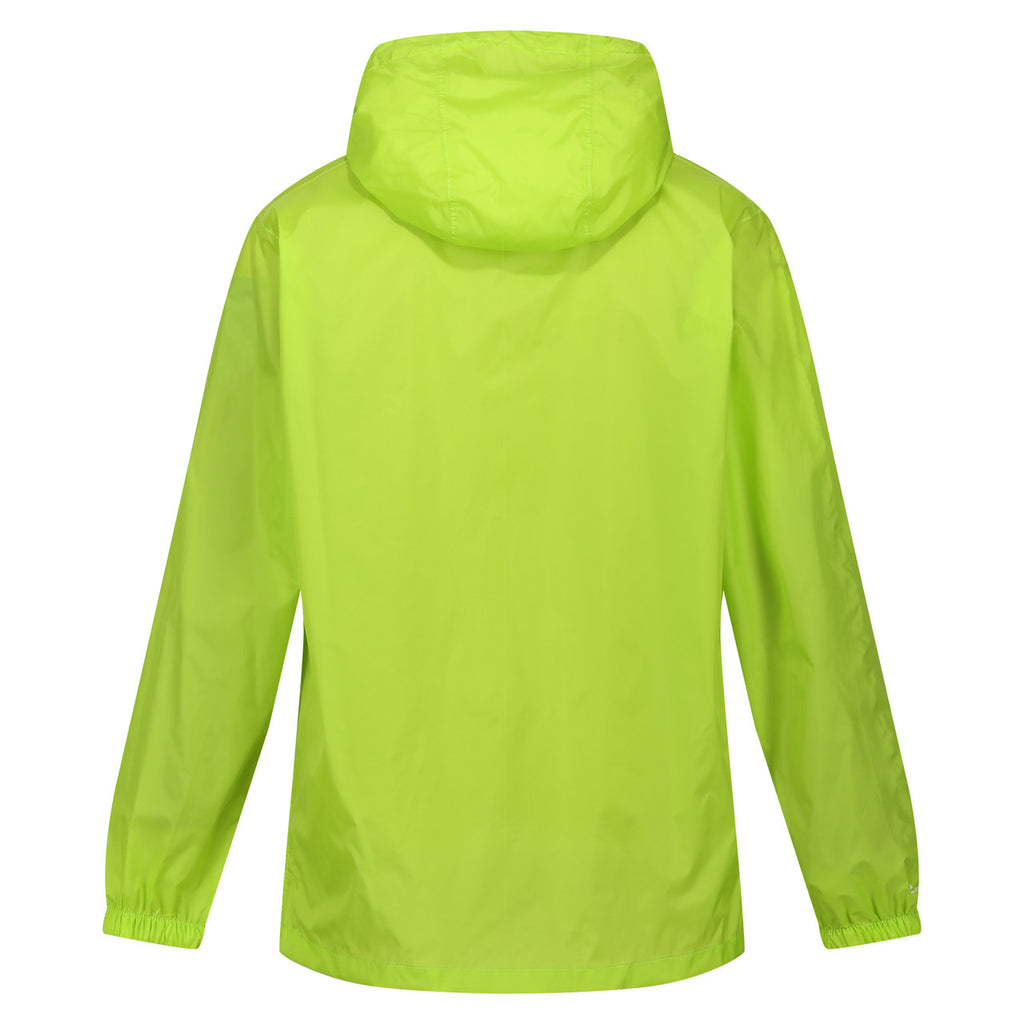 Regatta Men's Pack It Jacket Waterproof Rain Coat Bright Kiwi