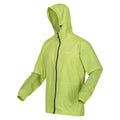 Regatta Men's Pack It Jacket Waterproof Rain Coat Green Algae