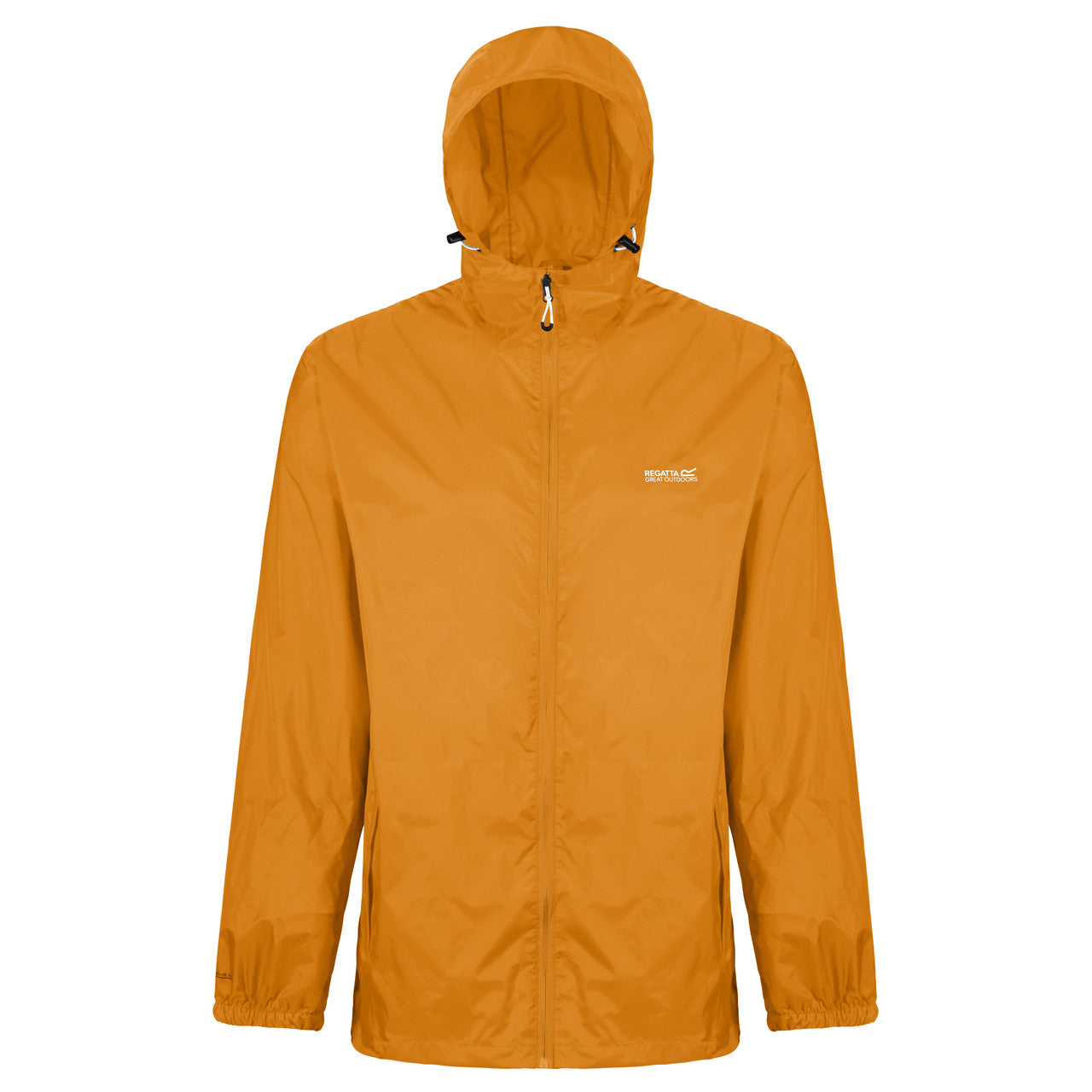 Regatta Men's Pack It Jacket Waterproof Rain Coat Flame Orange