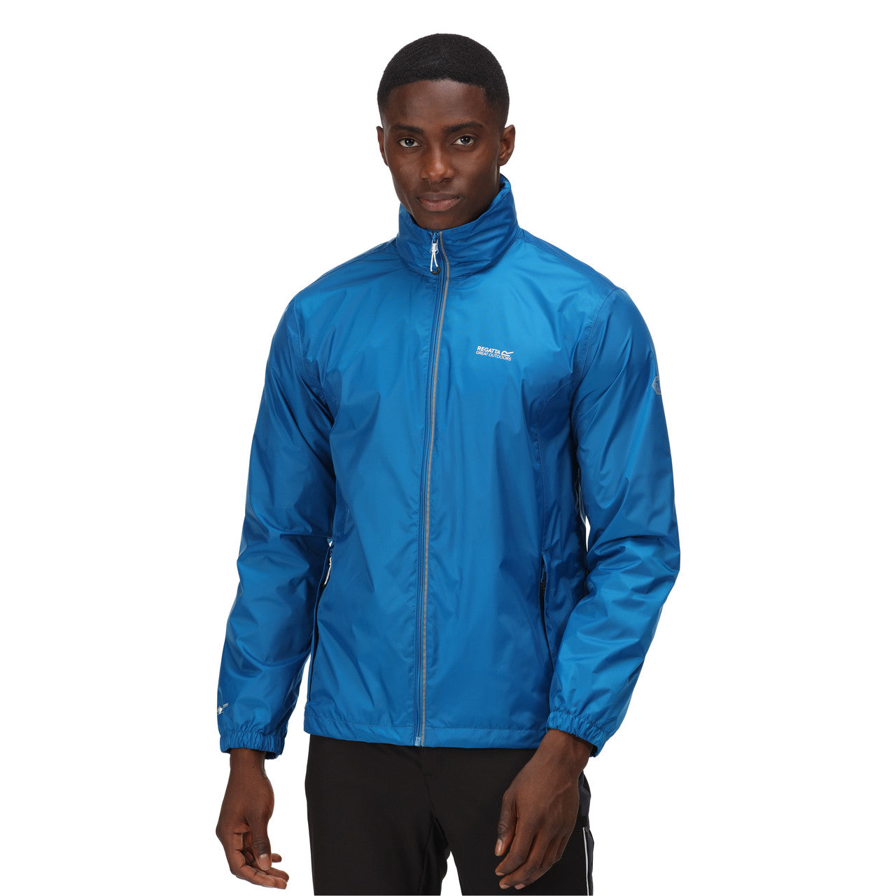 Regatta Men's Lyle IV Packaway Rain Coat Imperial Blue