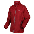 Regatta Men's Lyle IV Packaway Rain Coat Dark Red