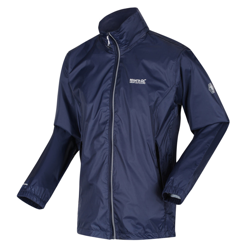 Regatta Men's Lyle IV Packaway Rain Coat Navy