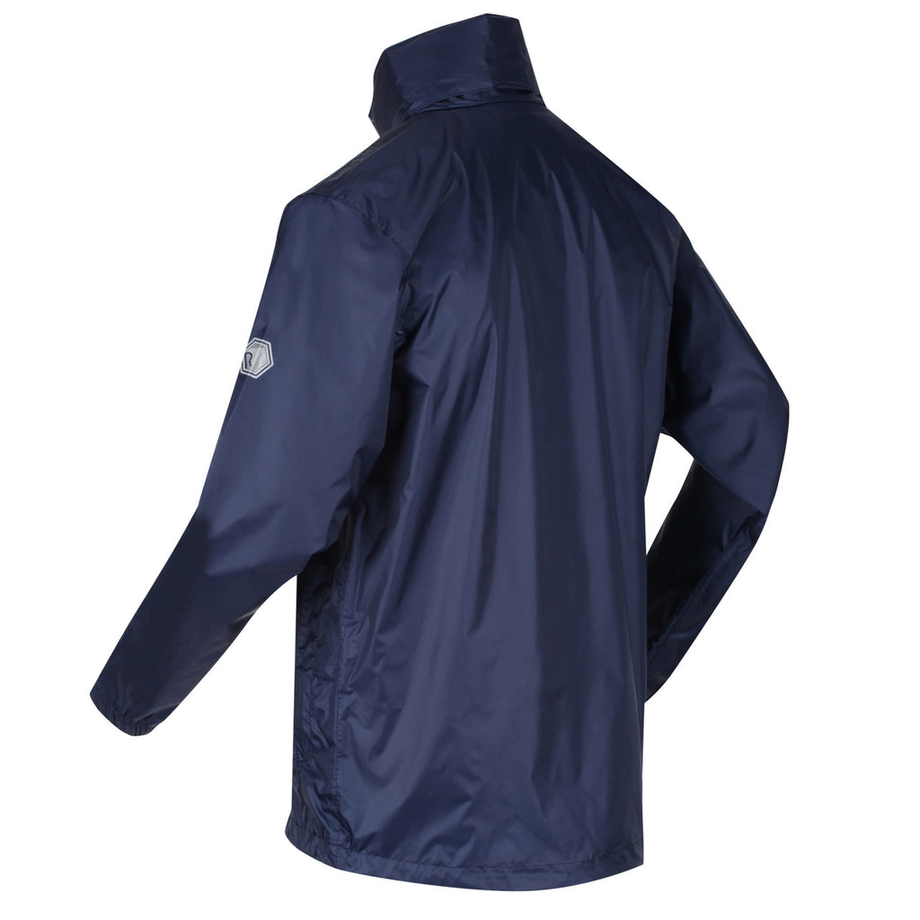 Regatta Men's Lyle IV Packaway Rain Coat Navy