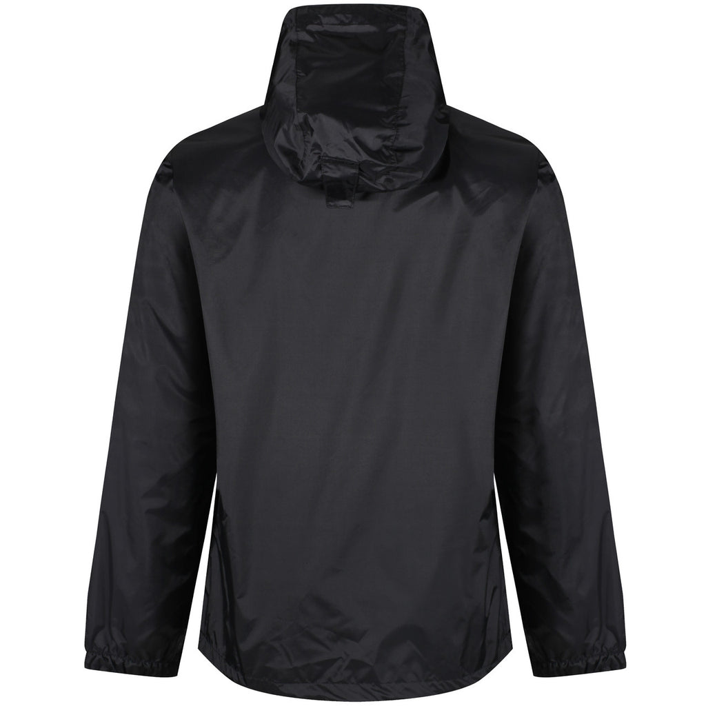 Regatta Men's Lyle IV Packaway Rain Coat Black