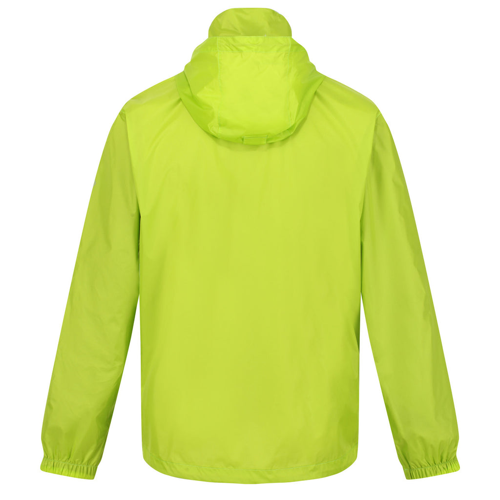 Regatta Men's Lyle IV Packaway Rain Coat Bright Kiwi