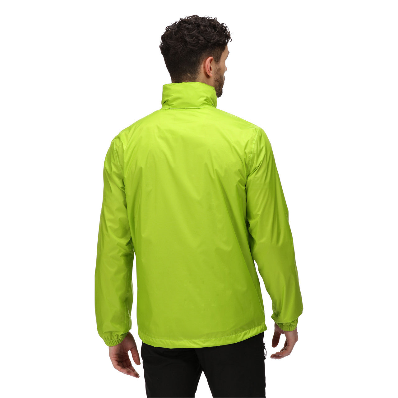 Regatta Men's Lyle IV Packaway Rain Coat Bright Kiwi