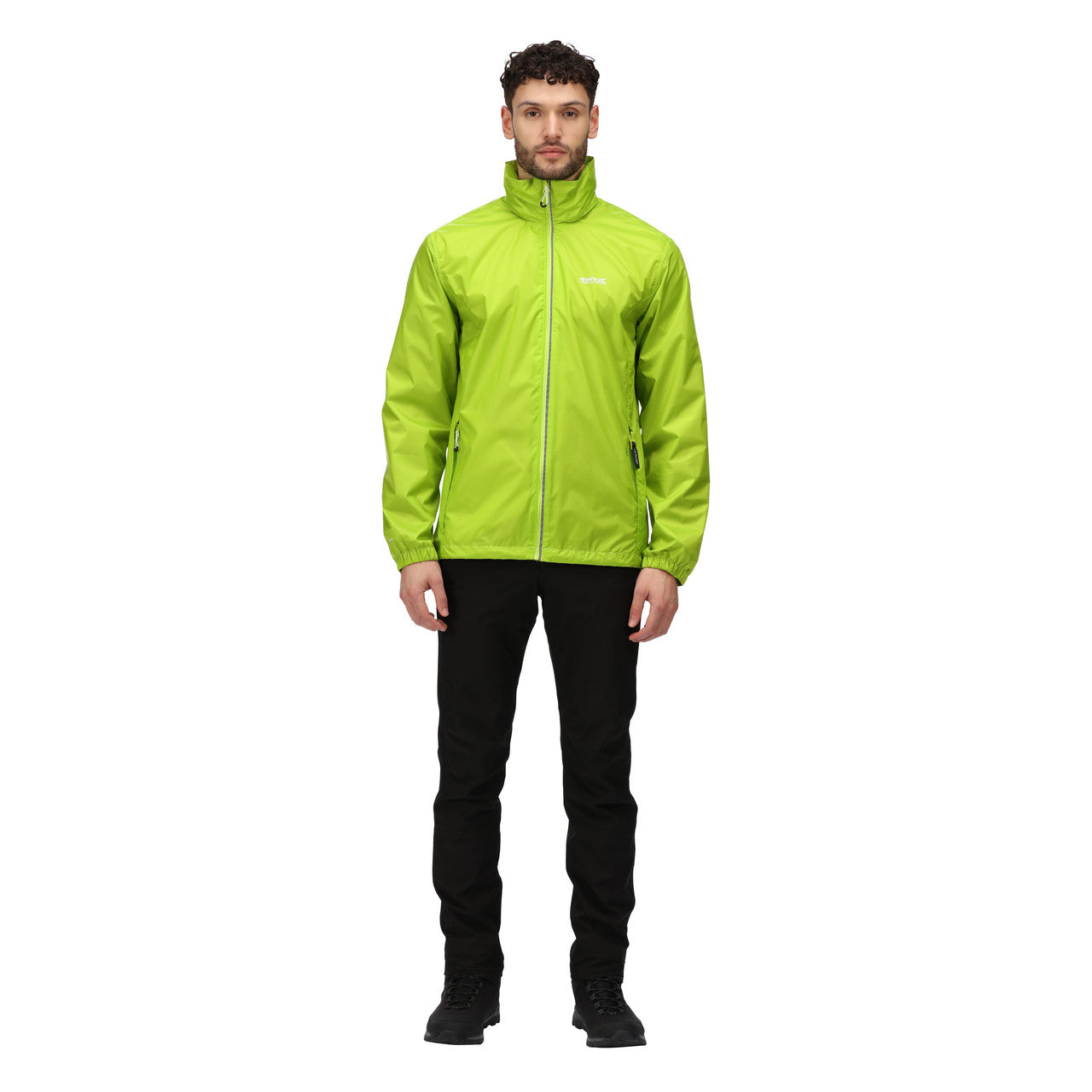 Regatta Men's Lyle IV Packaway Rain Coat Bright Kiwi