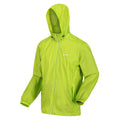 Regatta Men's Lyle IV Packaway Rain Coat Bright Kiwi