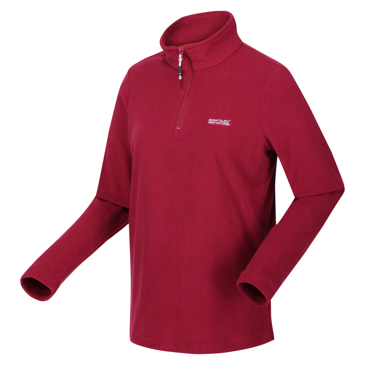 Regatta Women's Sweetheart Lightweight Half Zip Fleece Rumba Red