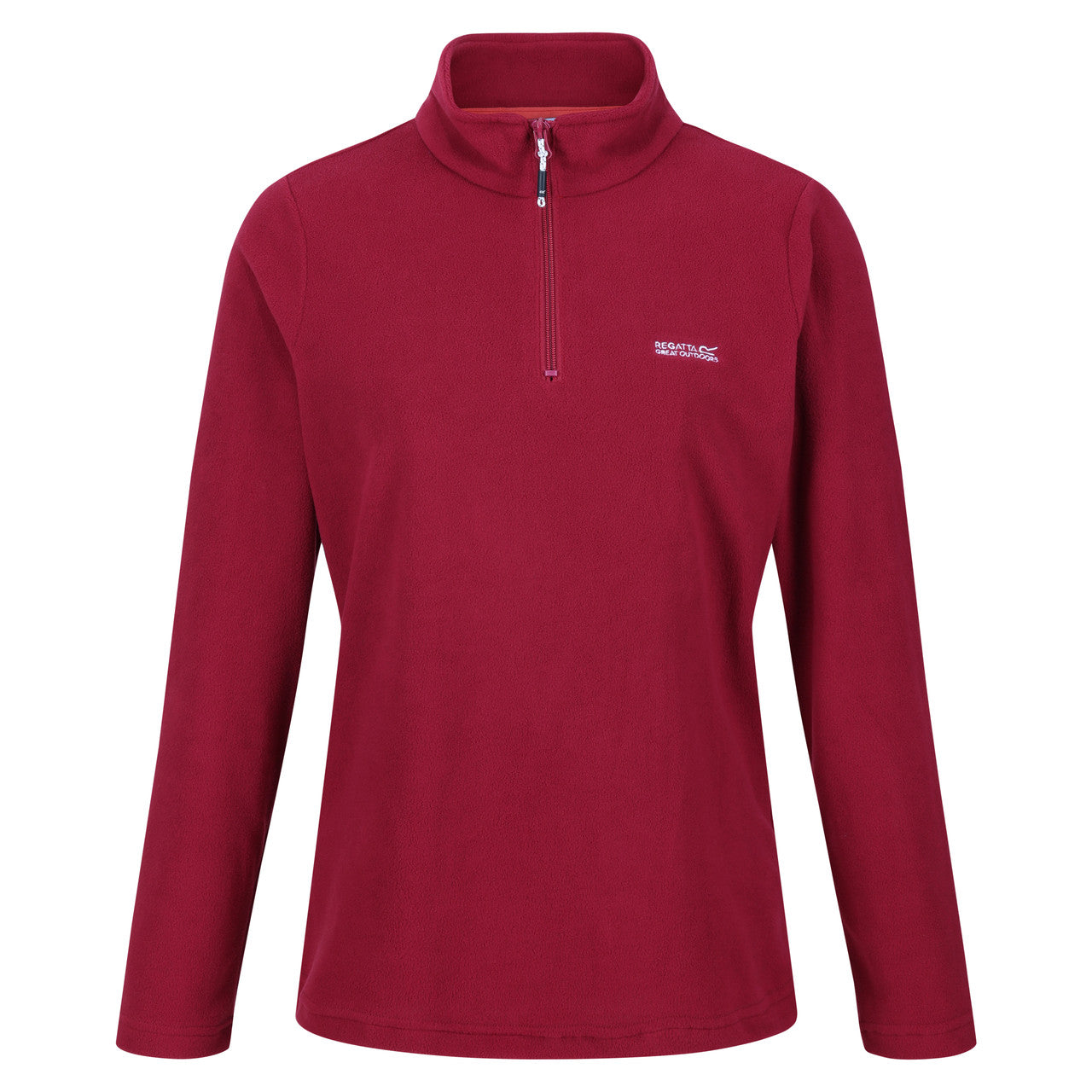 Regatta Women's Sweetheart Lightweight Half Zip Fleece Rumba Red