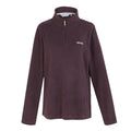Regatta Women's Sweetheart Lightweight Half Zip Fleece Deep Plum