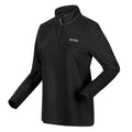 Regatta Women's Sweetheart Lightweight Half Zip Fleece Black