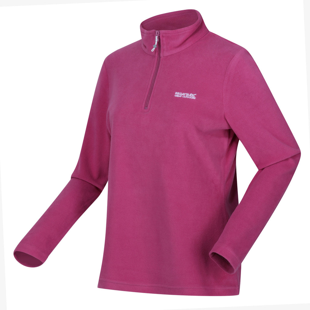 Regatta Women's Sweetheart Lightweight Half Zip Fleece Violet