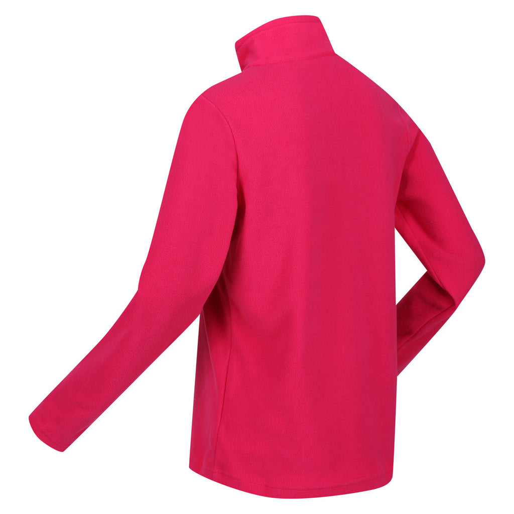 Regatta Women's Sweetheart Lightweight Half Zip Fleece Pink Potion