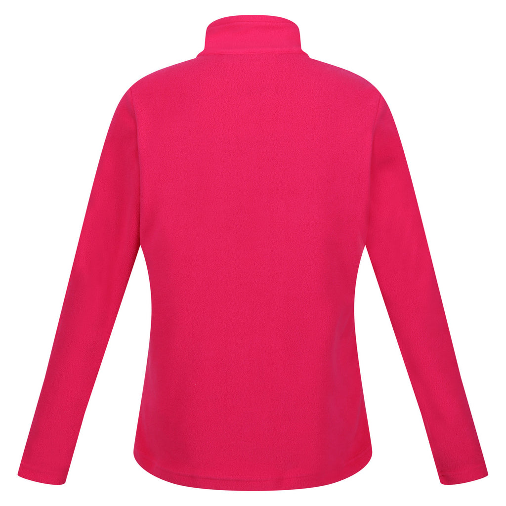 Regatta Women's Sweetheart Lightweight Half Zip Fleece Pink Potion