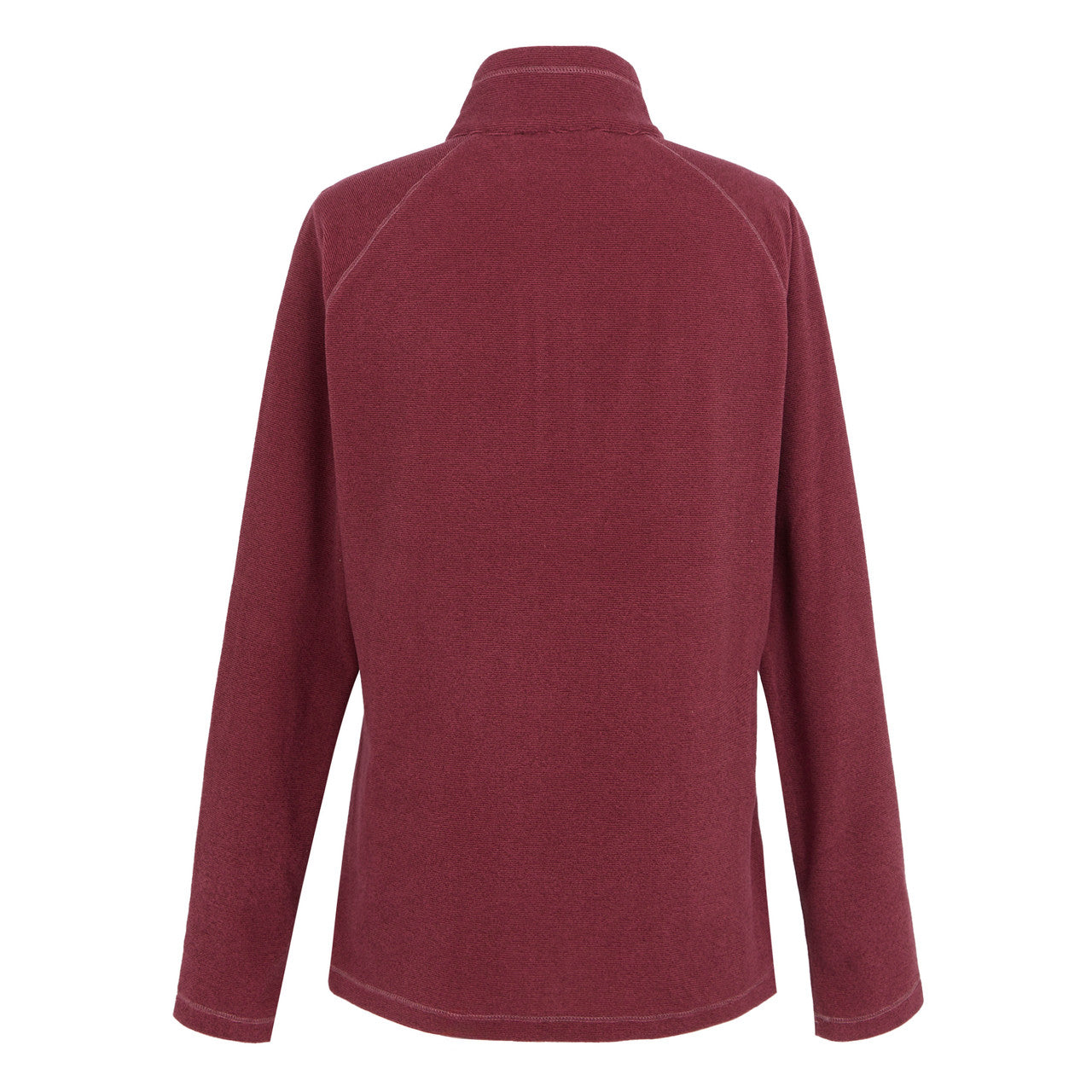 Womens Regatta Montes Light Weight Micro Fleece Half Zip Quick Dry Top Rumba Red