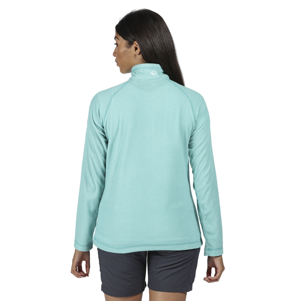 Regatta Womens Montes Half Zip Lightweight Fleece Turquoise