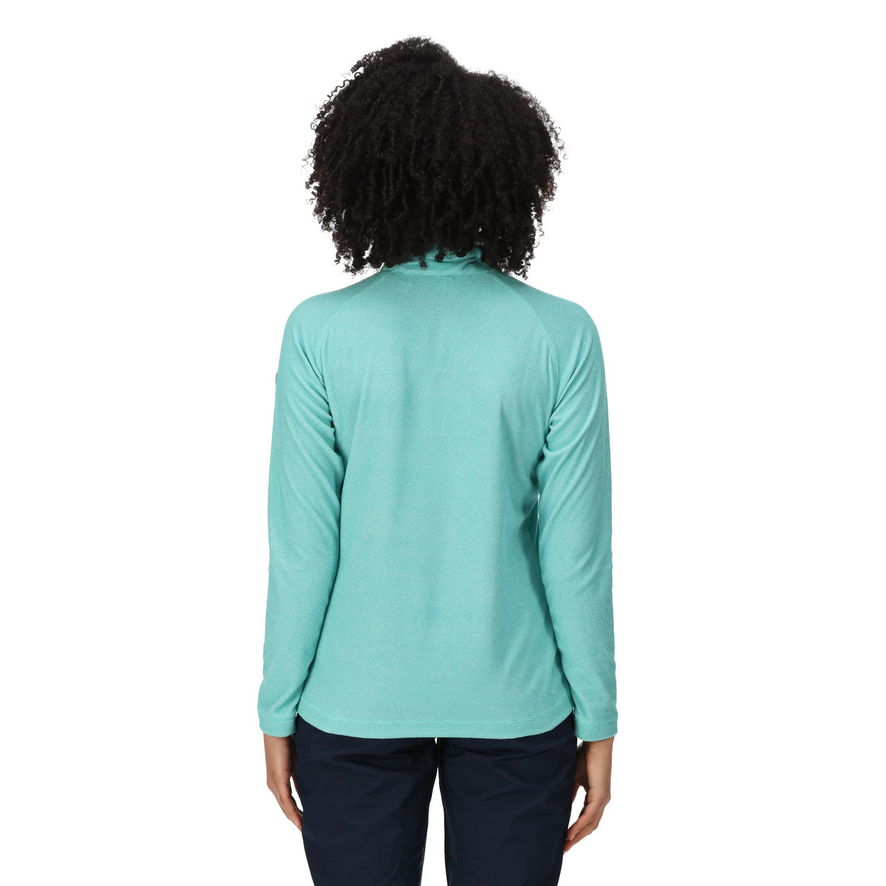 Regatta Womens Montes Half Zip Lightweight Fleece Turquoise