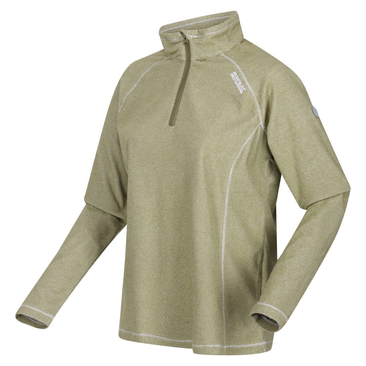 Regatta Womens Montes Half Zip Lightweight Fleece Capulet