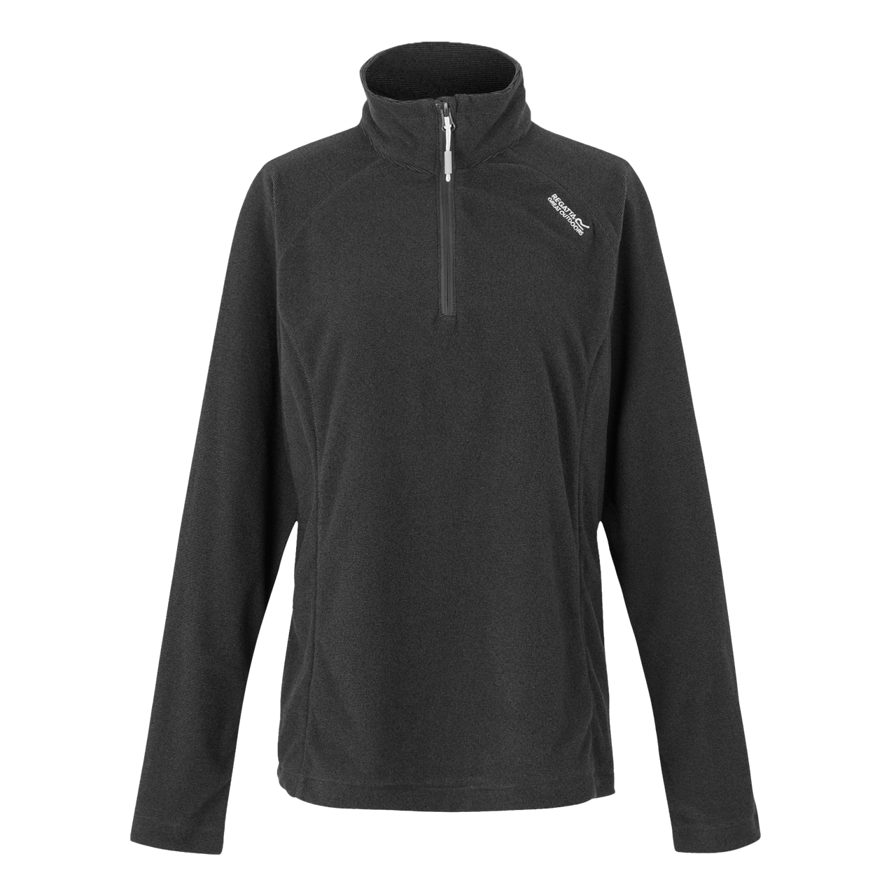 Womens Regatta Montes Light Weight Micro Fleece Half Zip Quick Dry Top Seal Grey/Ash