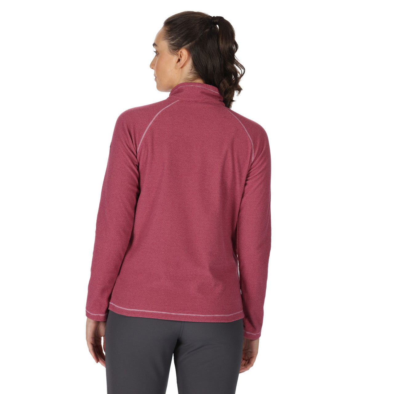 Regatta Womens Montes Half Zip Lightweight Fleece Violet
