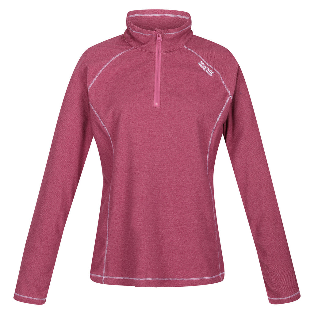 Regatta Womens Montes Half Zip Lightweight Fleece Violet