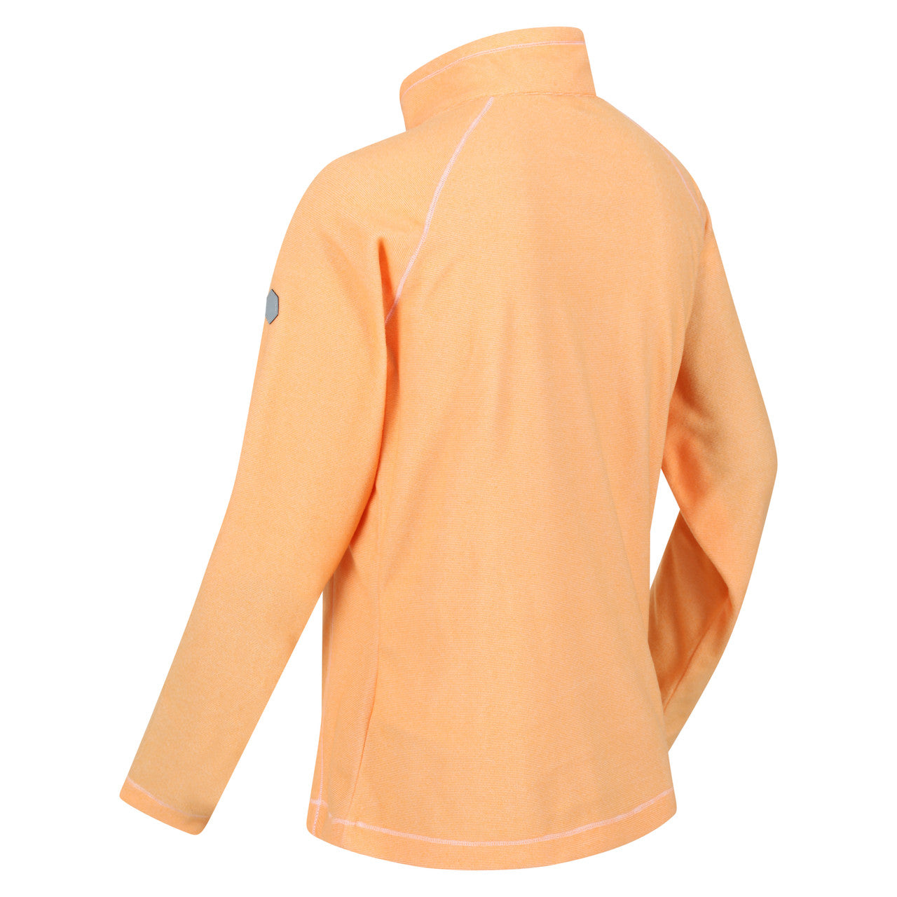 Regatta Womens Montes Half Zip Lightweight Fleece Papaya/White