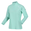 Regatta Womens Montes Half Zip Lightweight Fleece Ocean Wave/White