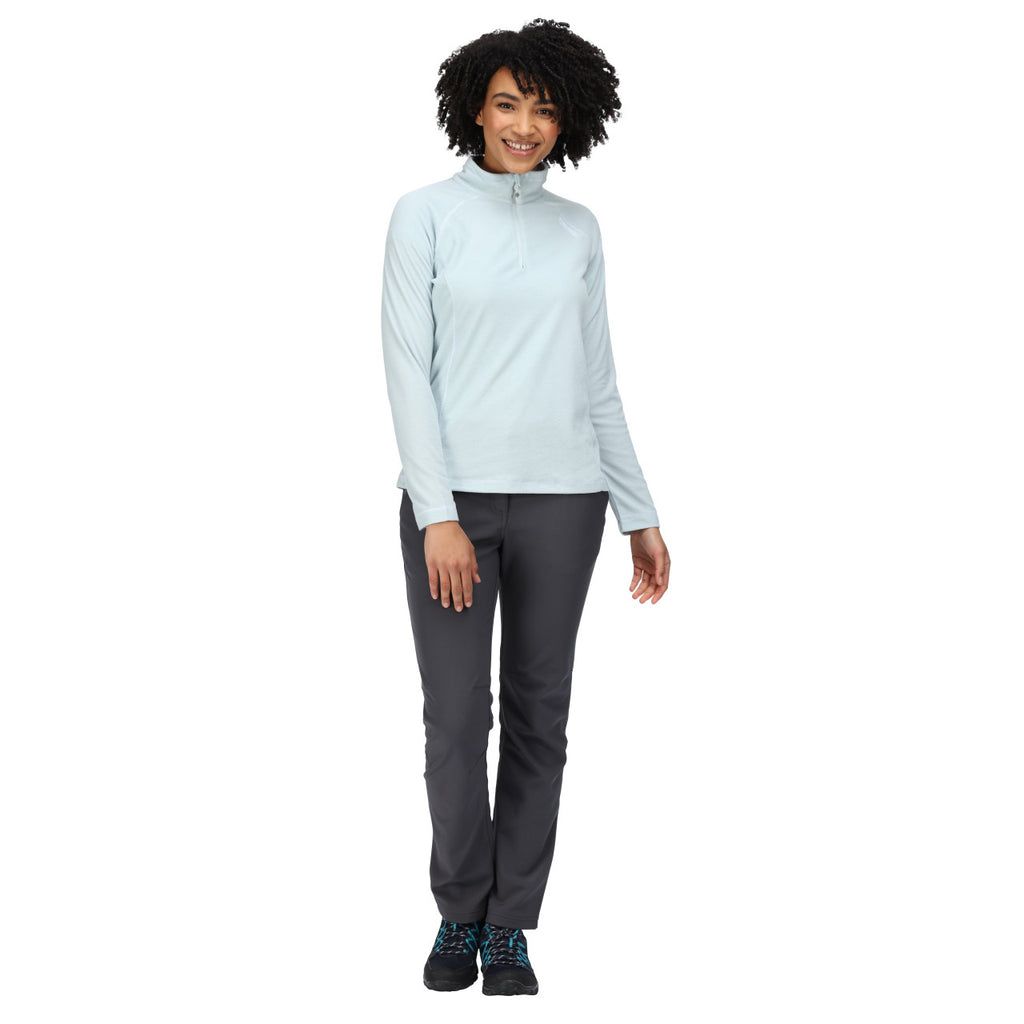 Womens Regatta Montes Light Weight Micro Fleece Half Zip Quick Dry Top 8-20
