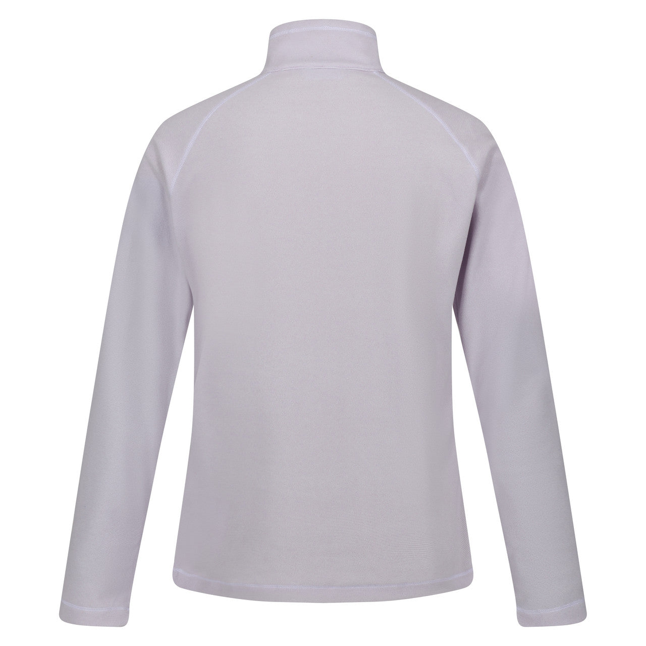 Womens Regatta Montes Light Weight Micro Fleece Half Zip Quick Dry Top Pastel Lilac White