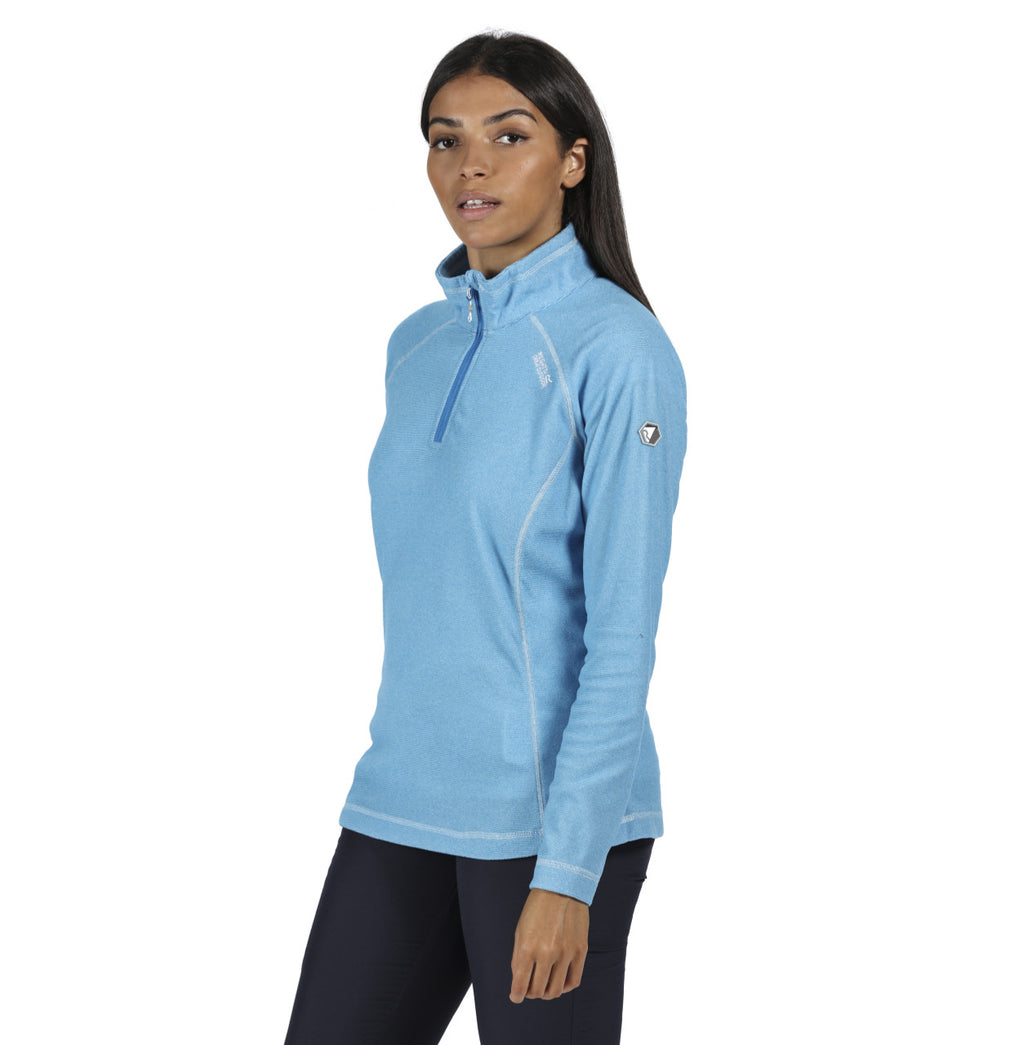 Regatta Womens Montes Blue Aster Half Zip Fleece
