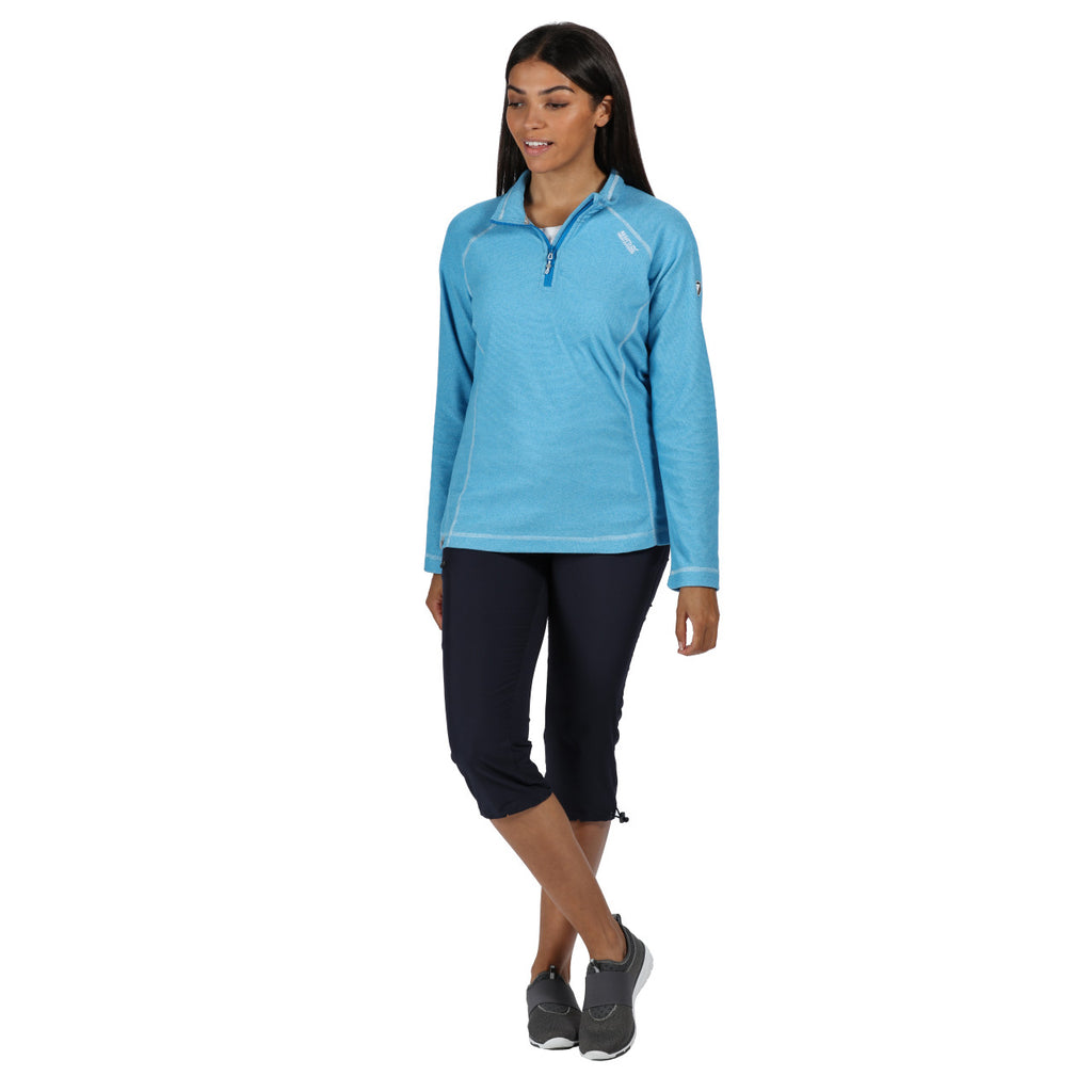 Regatta Womens Montes Blue Aster Half Zip Fleece