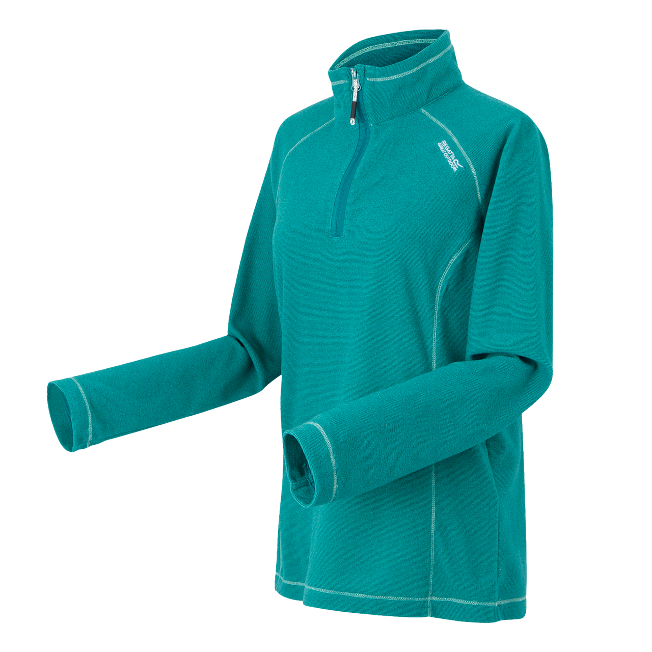 Regatta Womens Montes Half Zip Lightweight Fleece Exotic/Gulfstream
