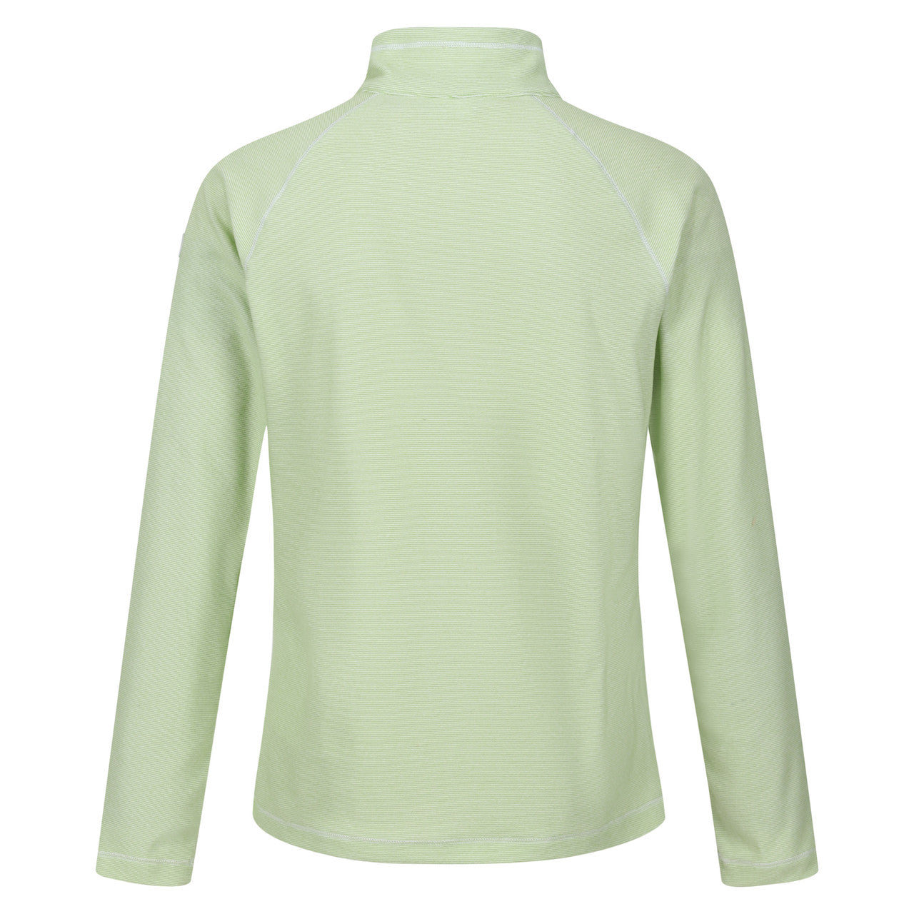 Womens Regatta Montes Light Weight Micro Fleece Half Zip Quick Dry Top Quiet Green