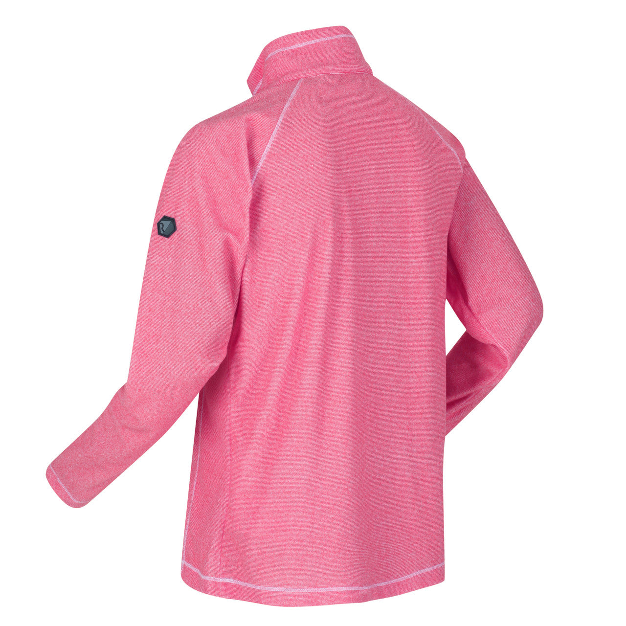Regatta Womens Montes Half Zip Lightweight Fleece Rethink Pink/White