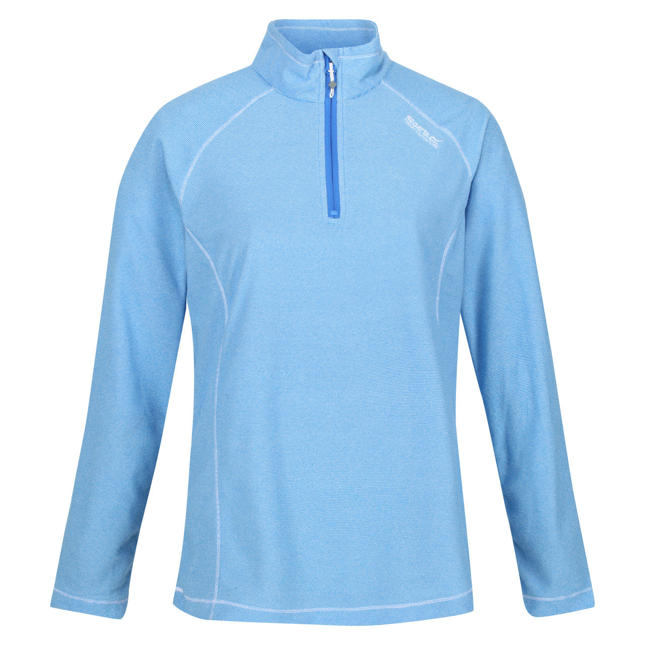 Regatta Womens Montes Half Zip Lightweight Fleece Sonic Blue/White