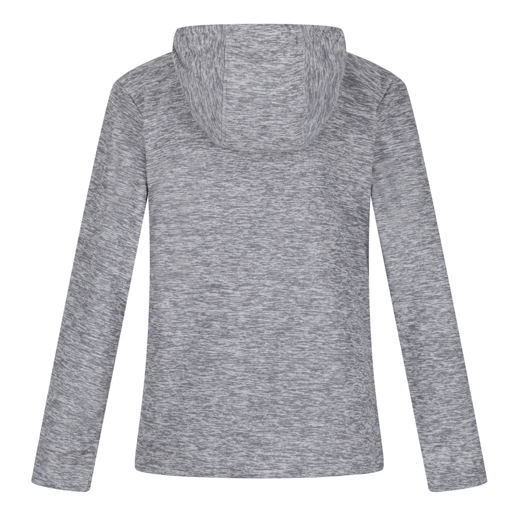 Regatta Womens Kizmit II Fleece Hooded Cowl Neck Jumper Cyberspace Marble
