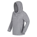 Regatta Womens Kizmit II Fleece Hooded Cowl Neck Jumper Cyberspace Marble