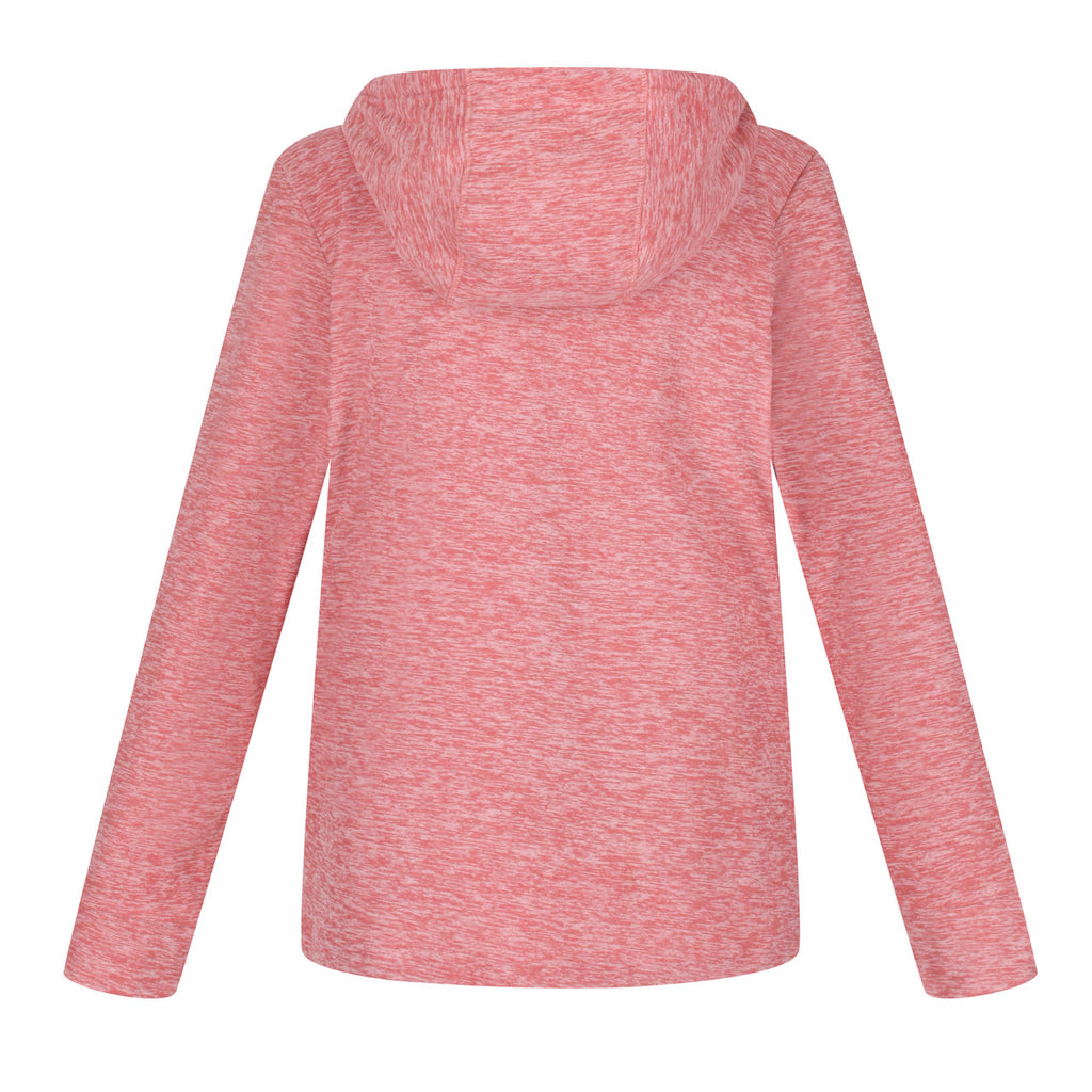 Regatta Womens Kizmit II Fleece Hooded Cowl Neck Jumper Dusty Rose