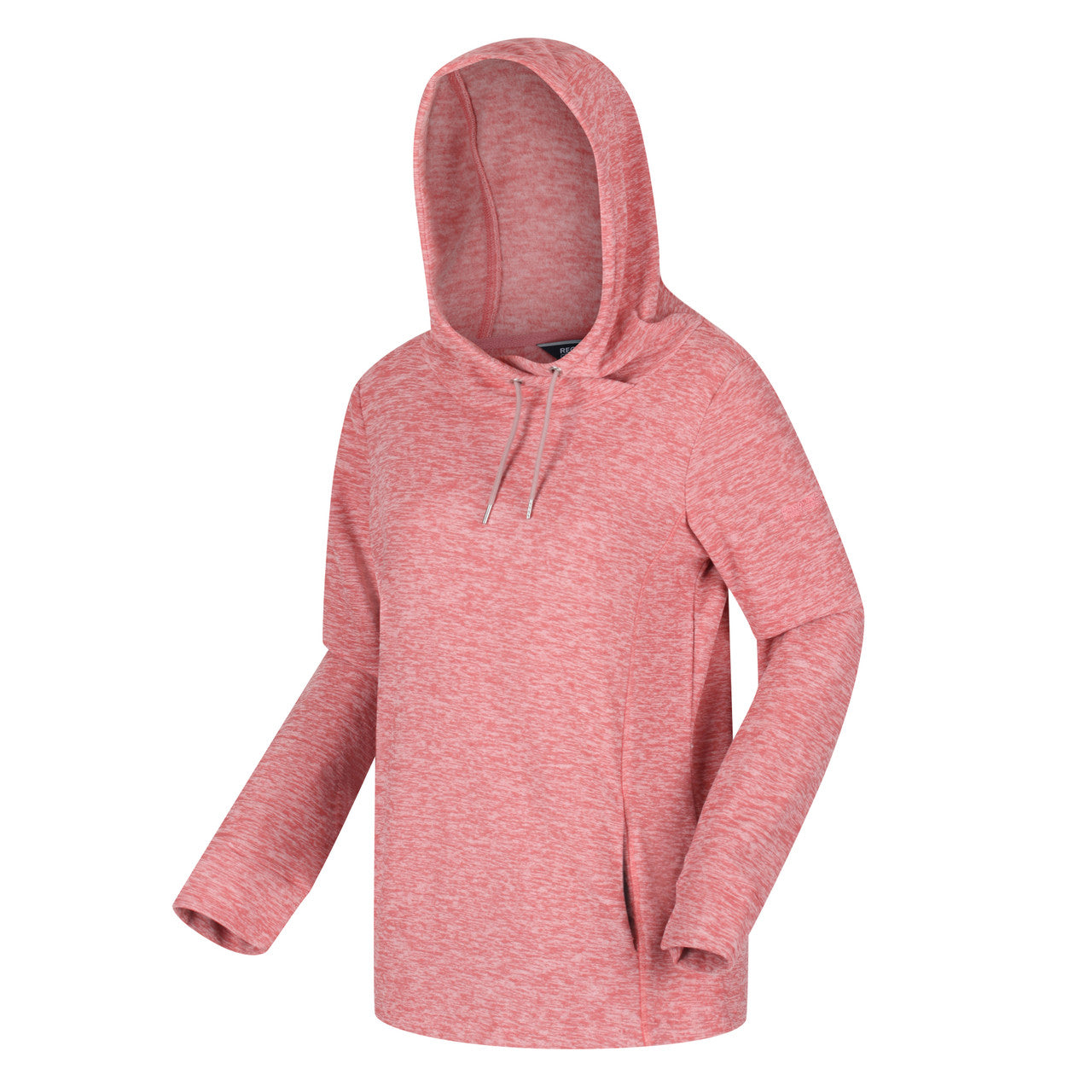 Regatta Womens Kizmit II Fleece Hooded Cowl Neck Jumper Dusty Rose