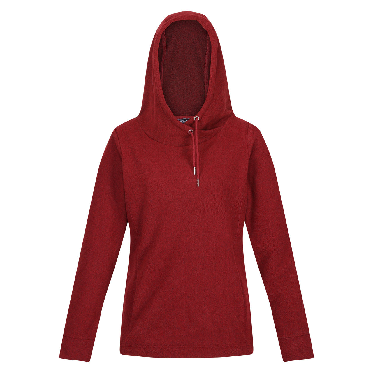 Regatta Womens Kizmit II Fleece Hooded Cowl Neck Jumper Carbent Two Tone