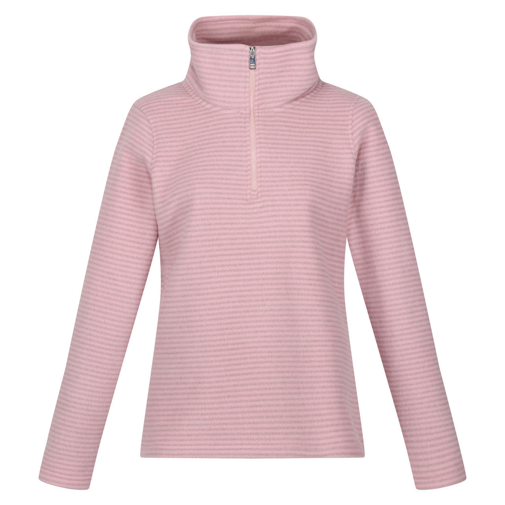 Regatta Womens Solenne Half Zip Fleece Powder Pink