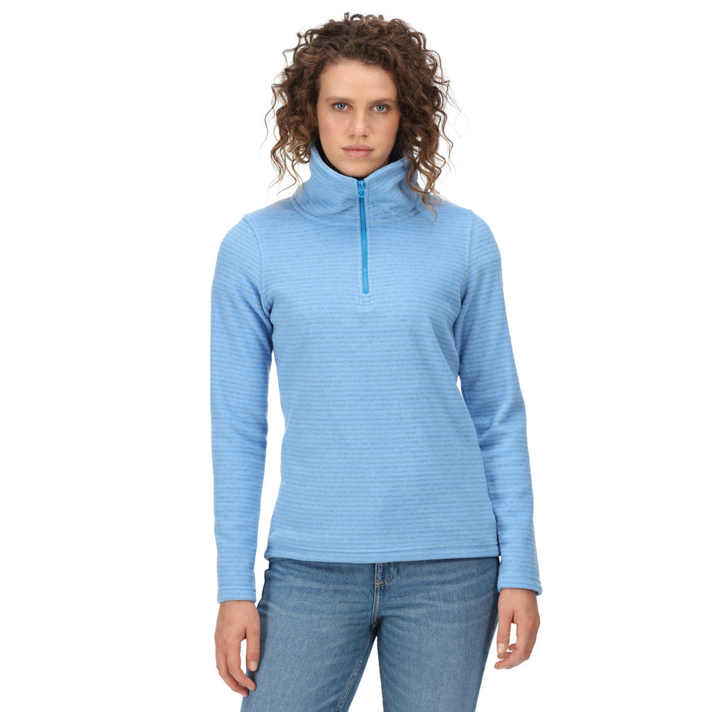 Regatta Womens Solenne Half Zip Fleece Sonic Blue